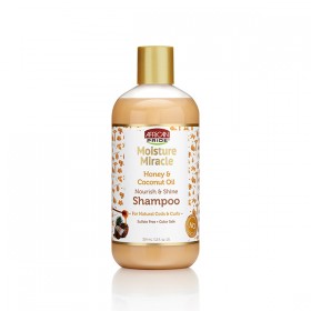 African Pride Moisture Miracle Honey&Coconut Oil Nourish & Shampoo 12oz